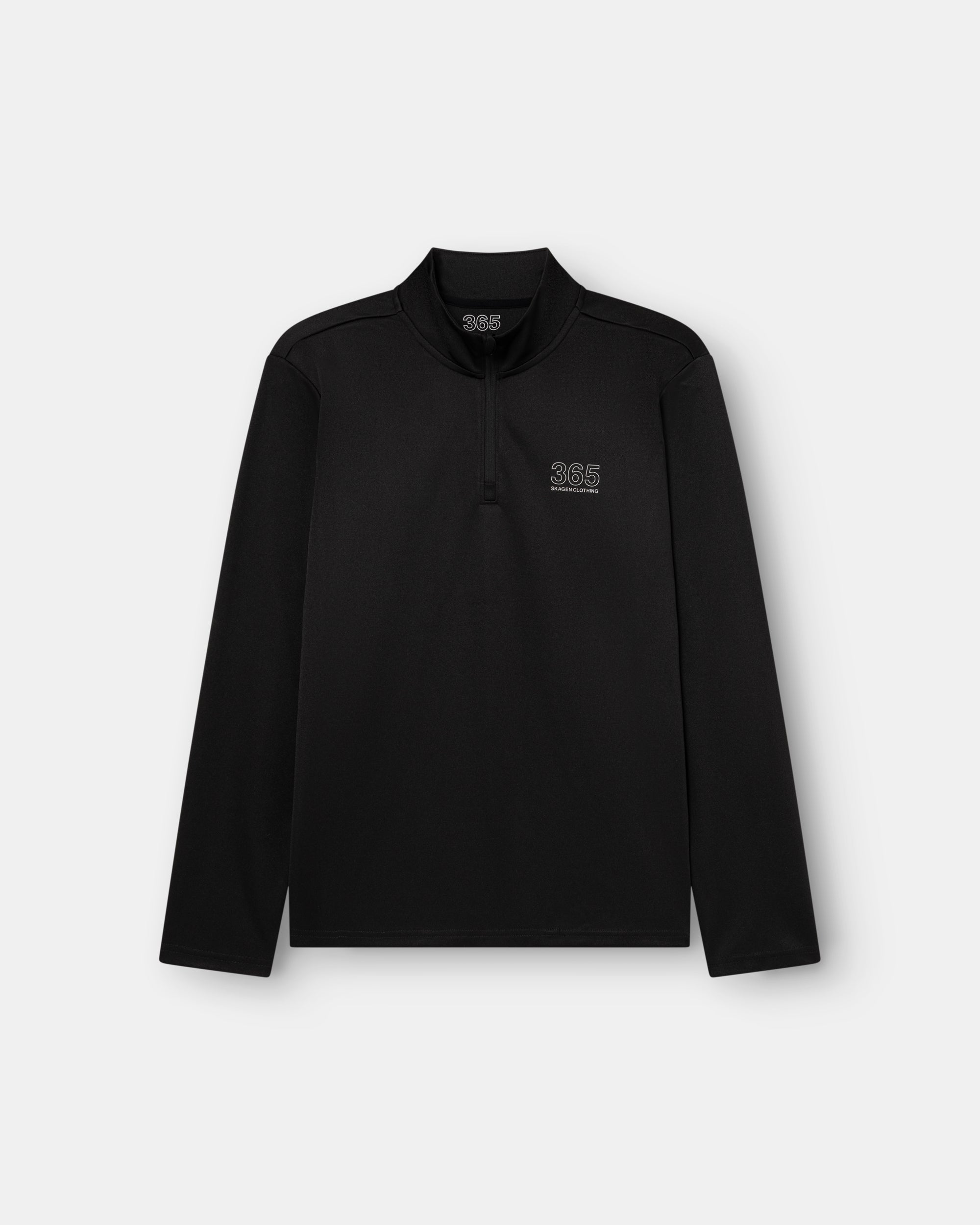 365 Half Zip Black